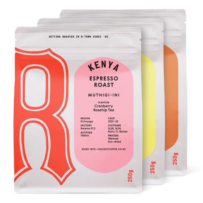 ROCKET single origin espresso subscription