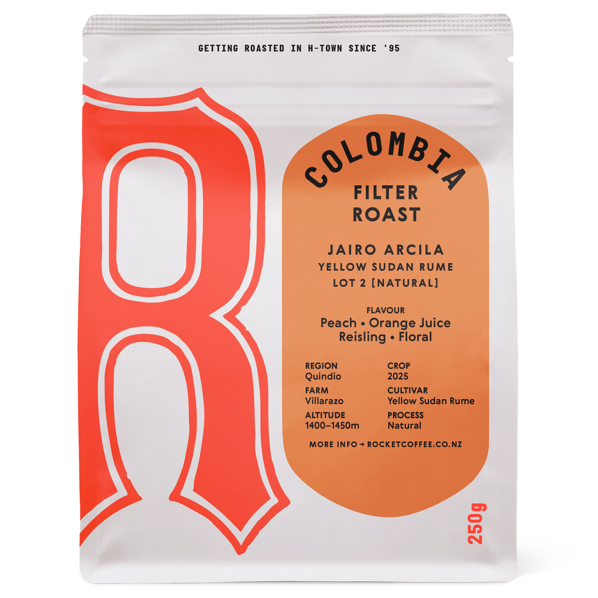Photo of Jairo Arcila Yellow Sudan Rume Natural Filter Roast