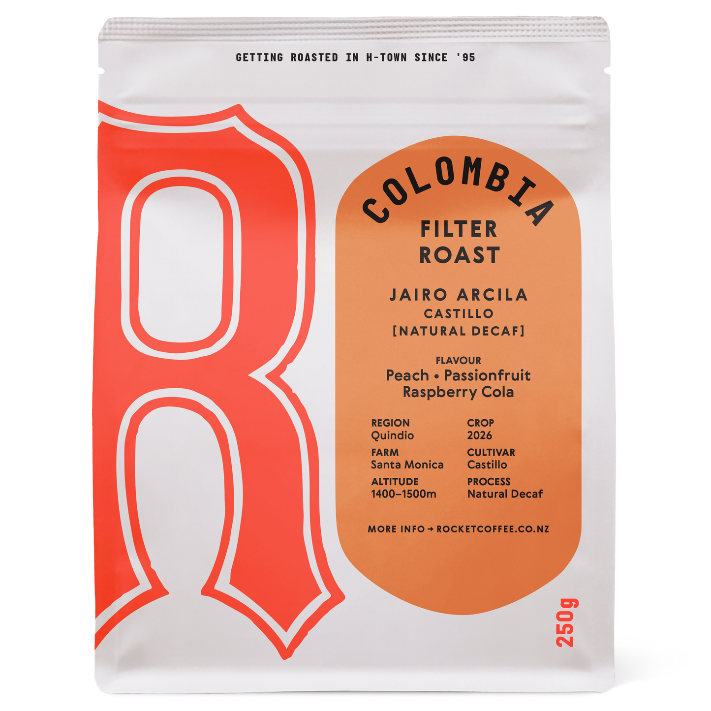 Jairo Arcila - Castillo [natural decaf] filter roast