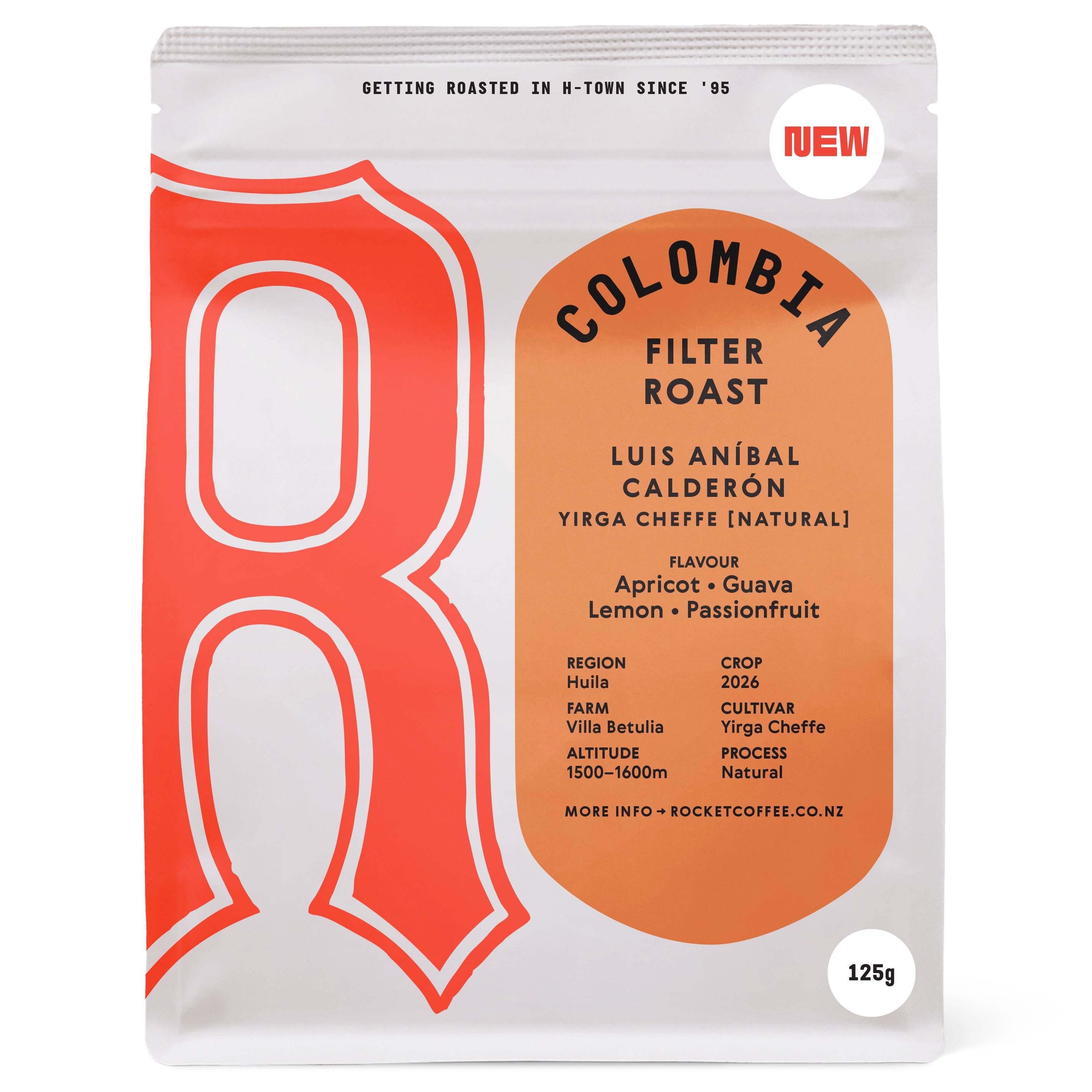 Luis Aníbal Calderón - Yirga Cheffe [natural] filter roast