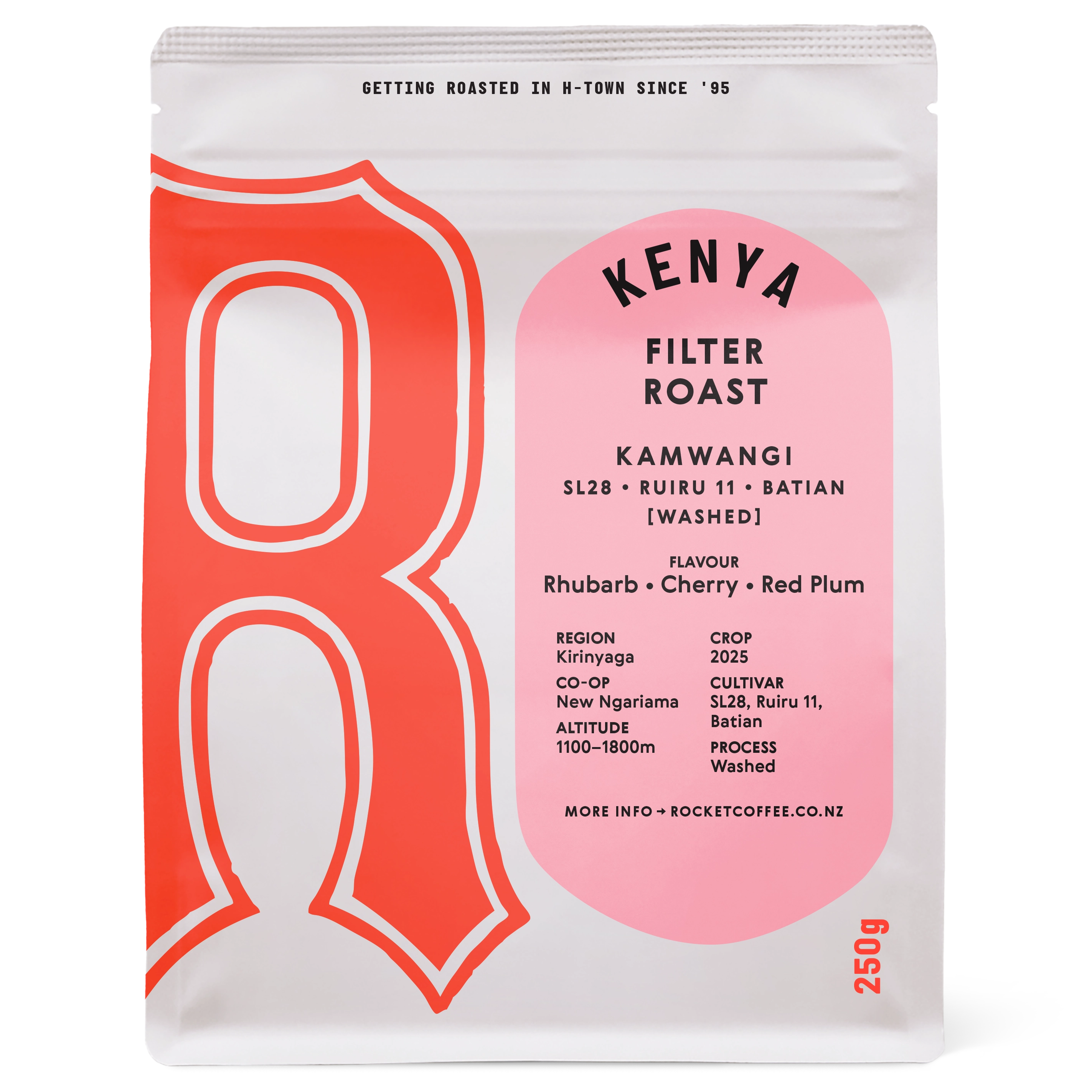 Kamwangi - SL28 - Ruiru 11 - Batian [washed] filter roast