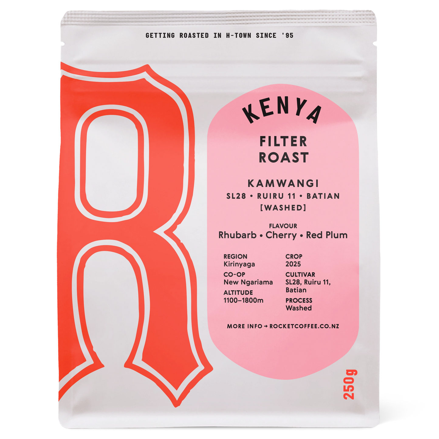 Kamwangi - SL28 - Ruiru 11 - Batian [washed] filter roast