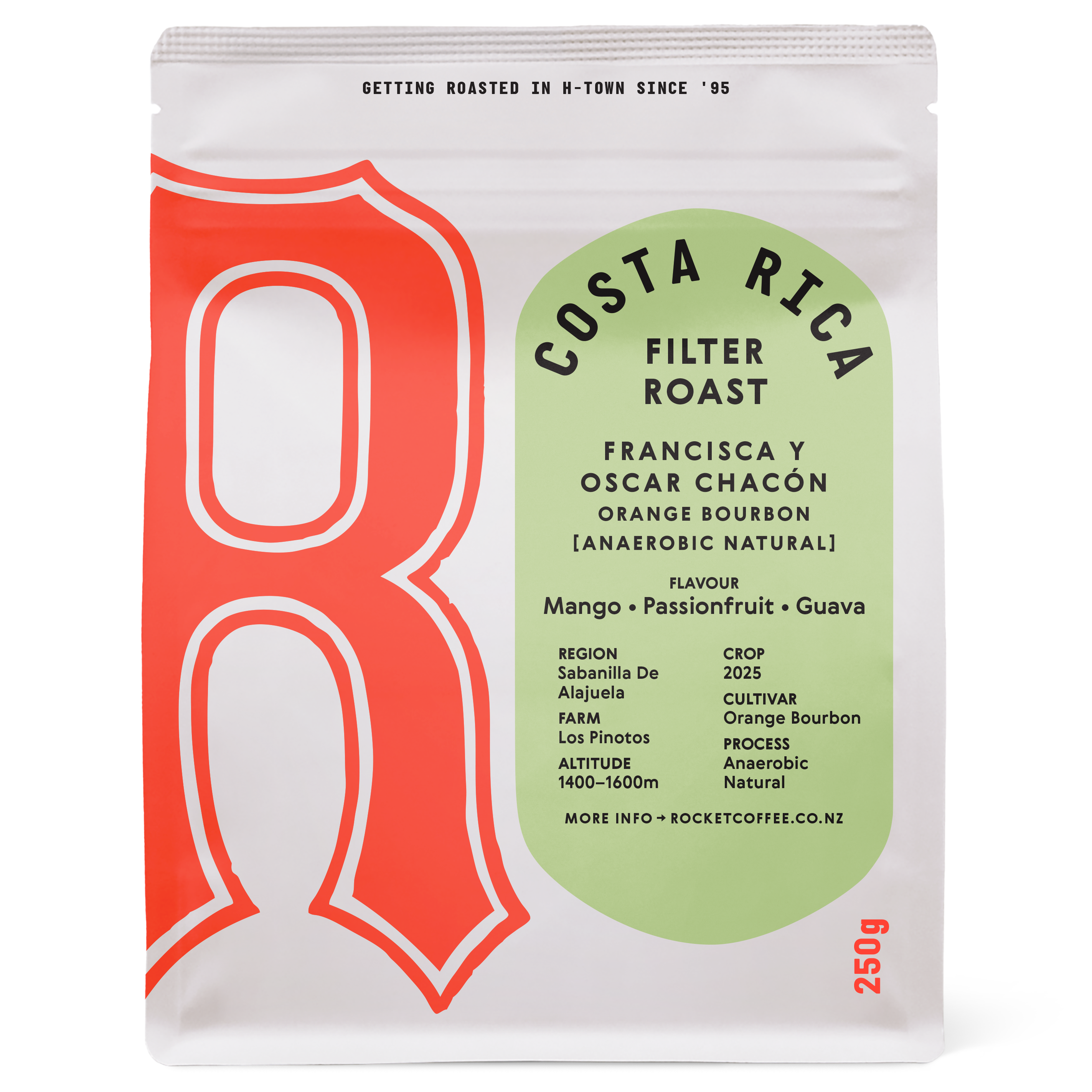 Francisca y Oscar Chacón - Orange Bourbon [anaerobic natural] filter roast