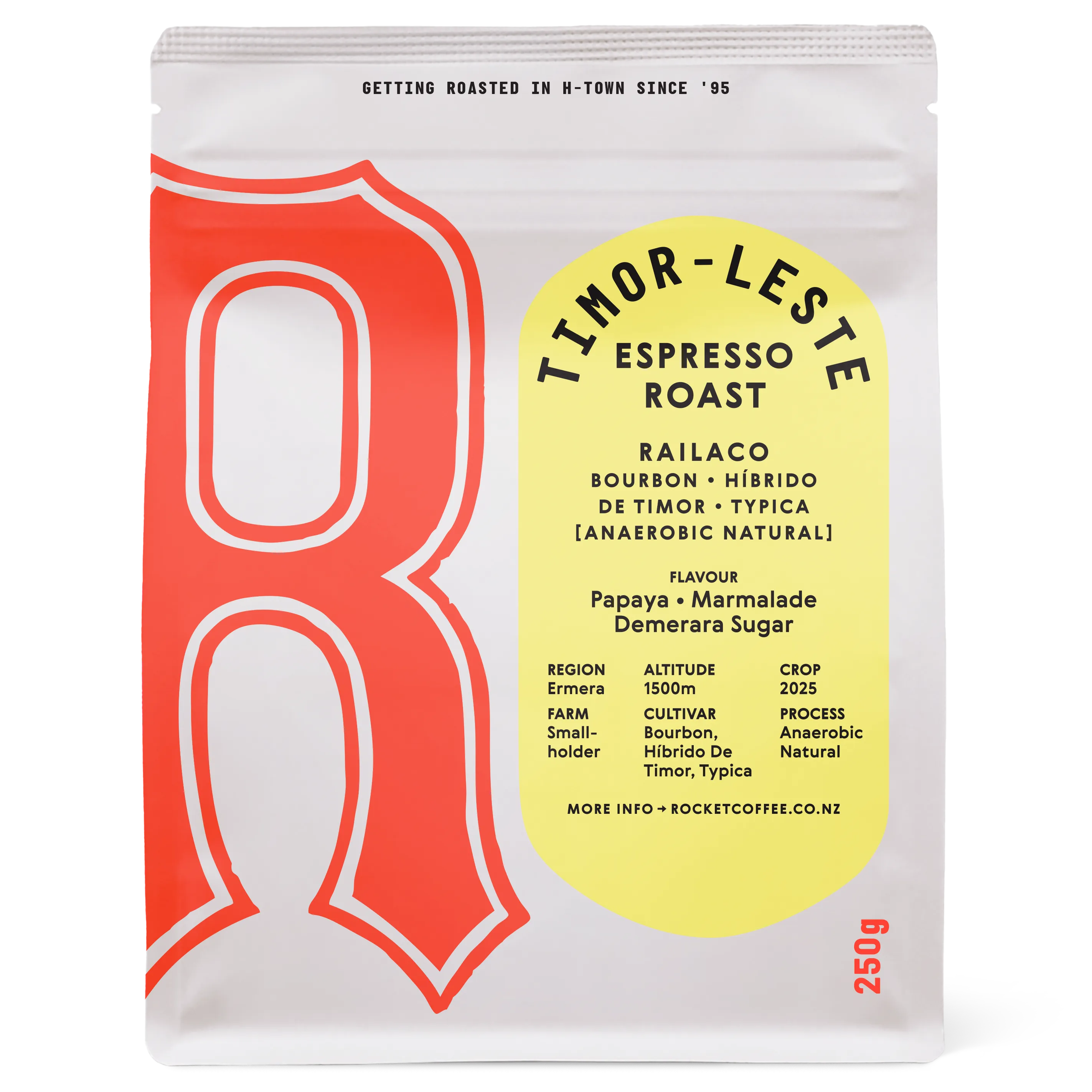 Railaco - Bourbon - Híbrido de Timor - Typica  [anaerobic natural] espresso