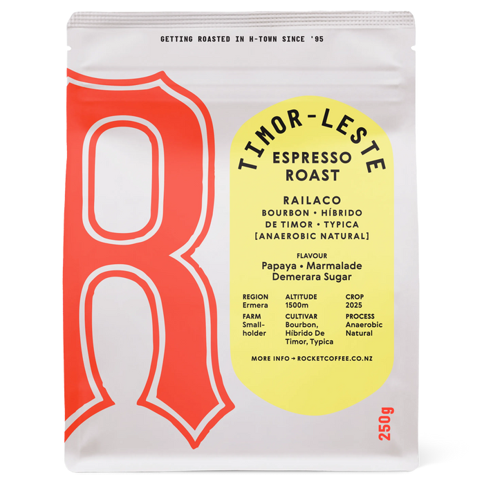 Railaco - Bourbon - Híbrido de Timor - Typica  [anaerobic natural] espresso