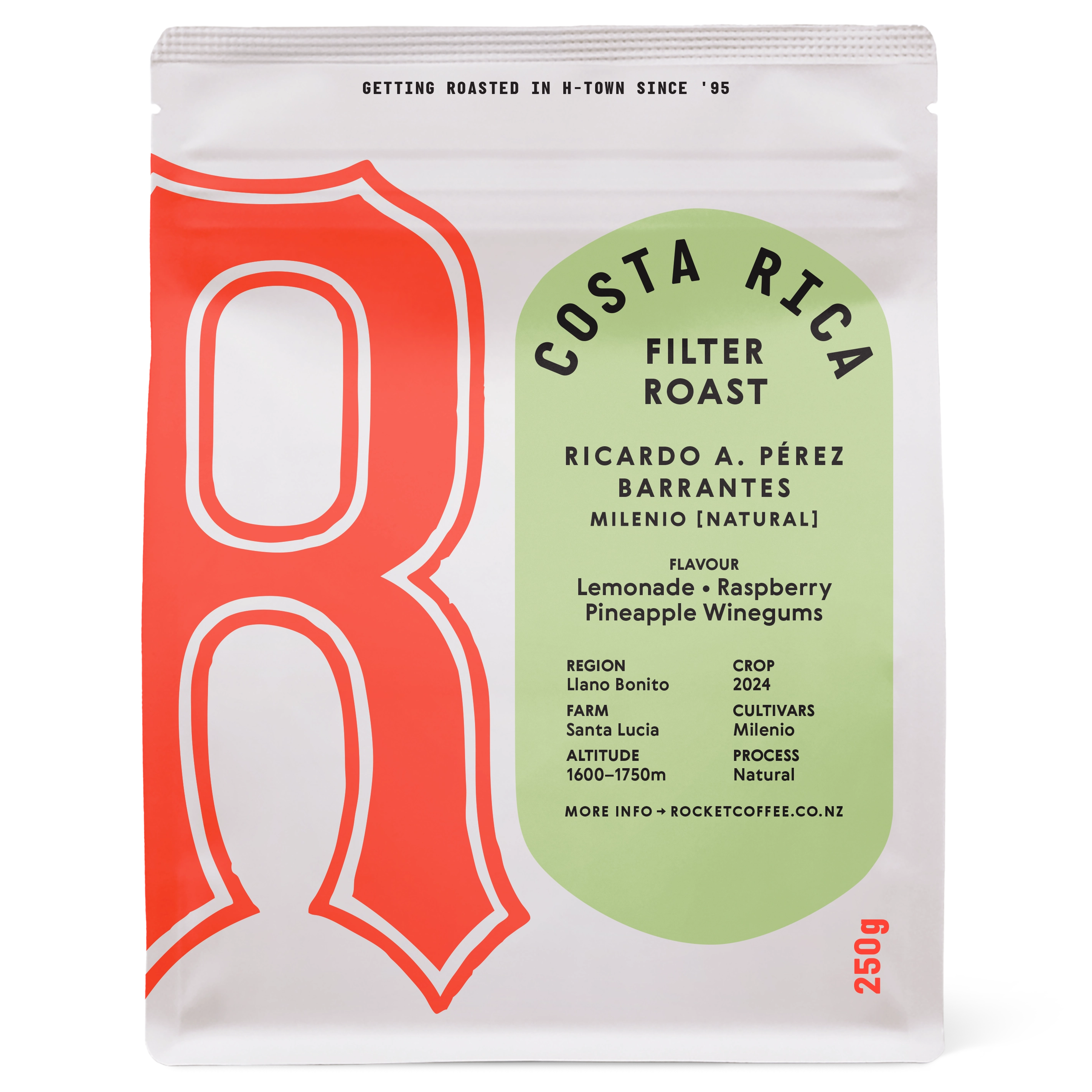 Ricardo A. Pérez Barrantes - Milenio [natural] filter roast