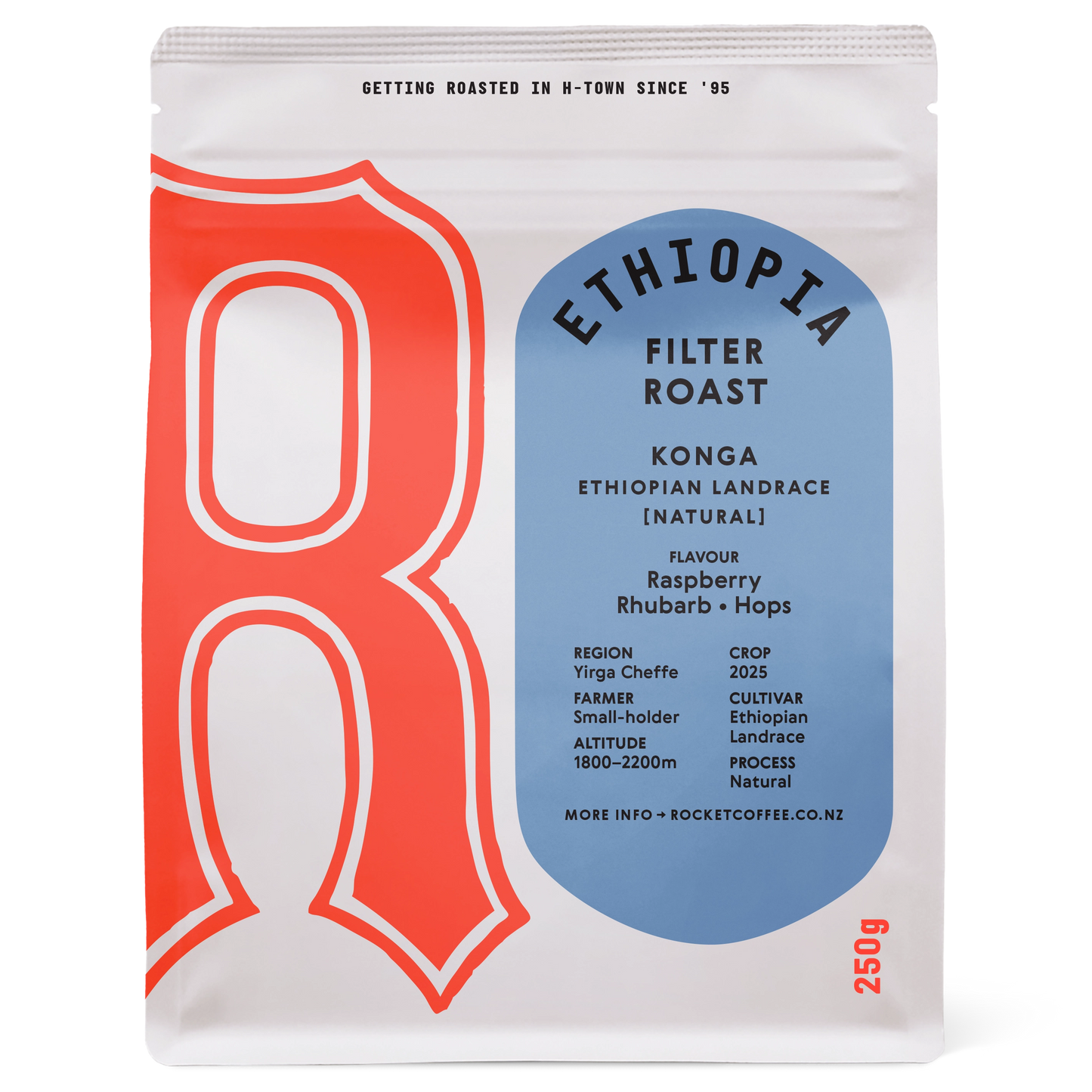 Konga - Ethiopian Landrace  [natural] Filter Roast