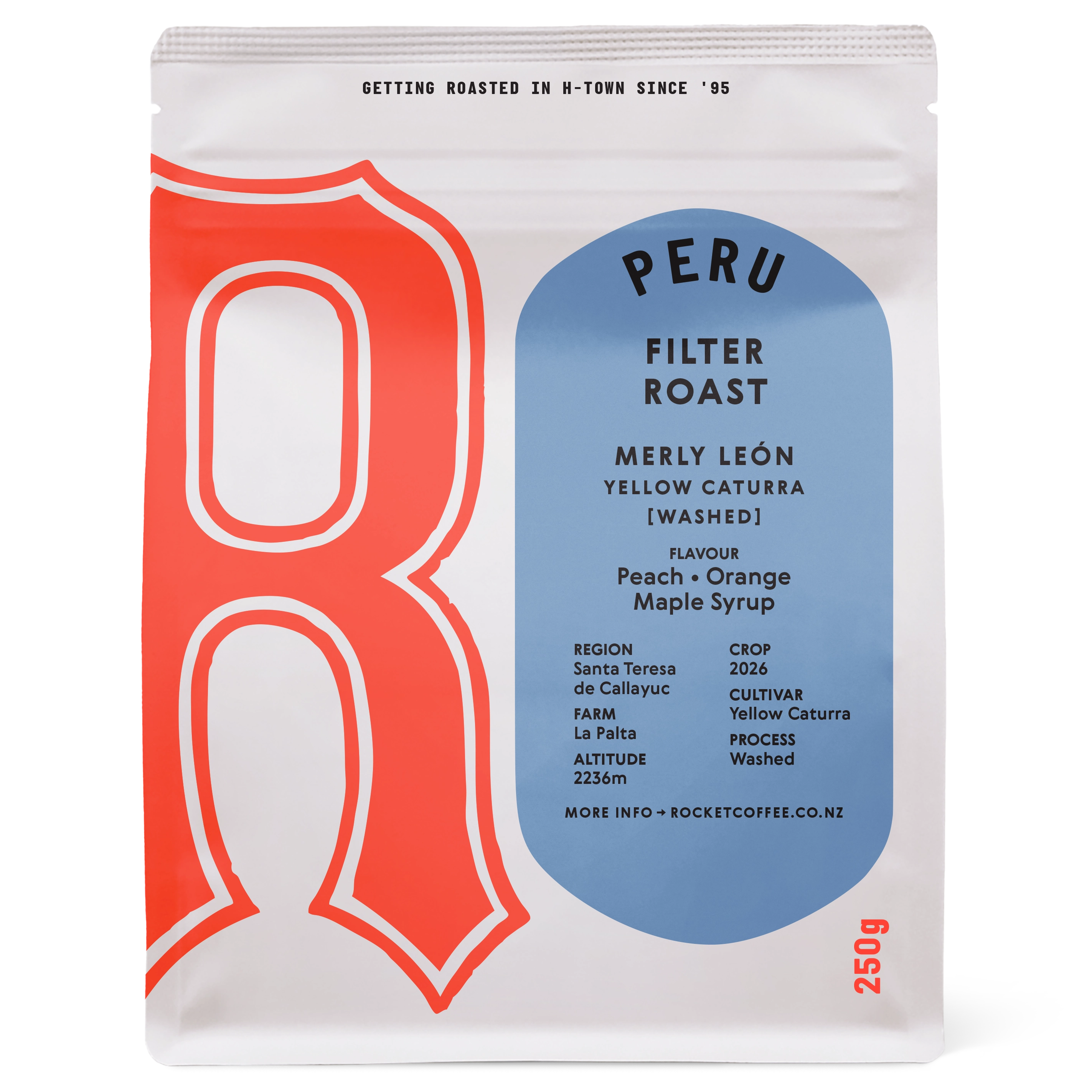 Merly León - Yellow Caturra [washed] filter roast
