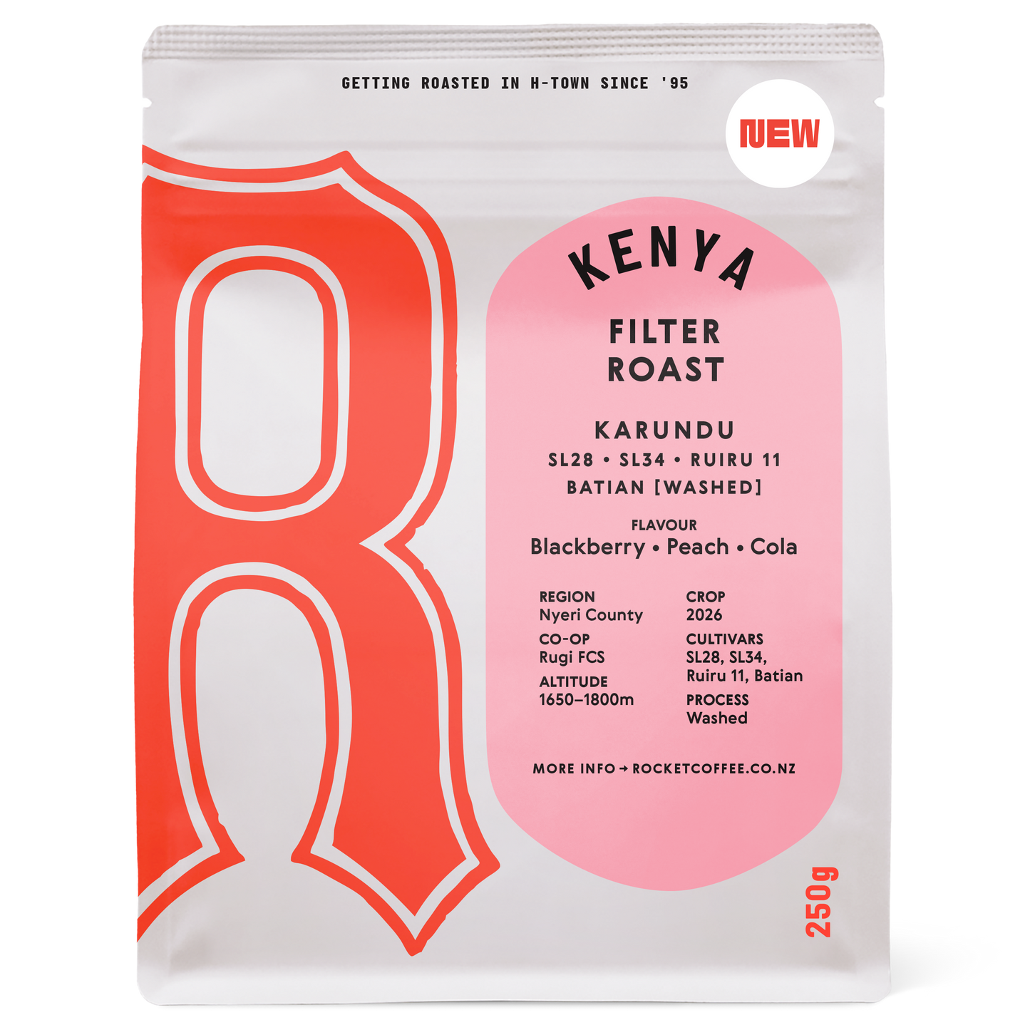 Karundu - SL28 - SL34 - Ruiru 11 - Batian [washed] filter roast