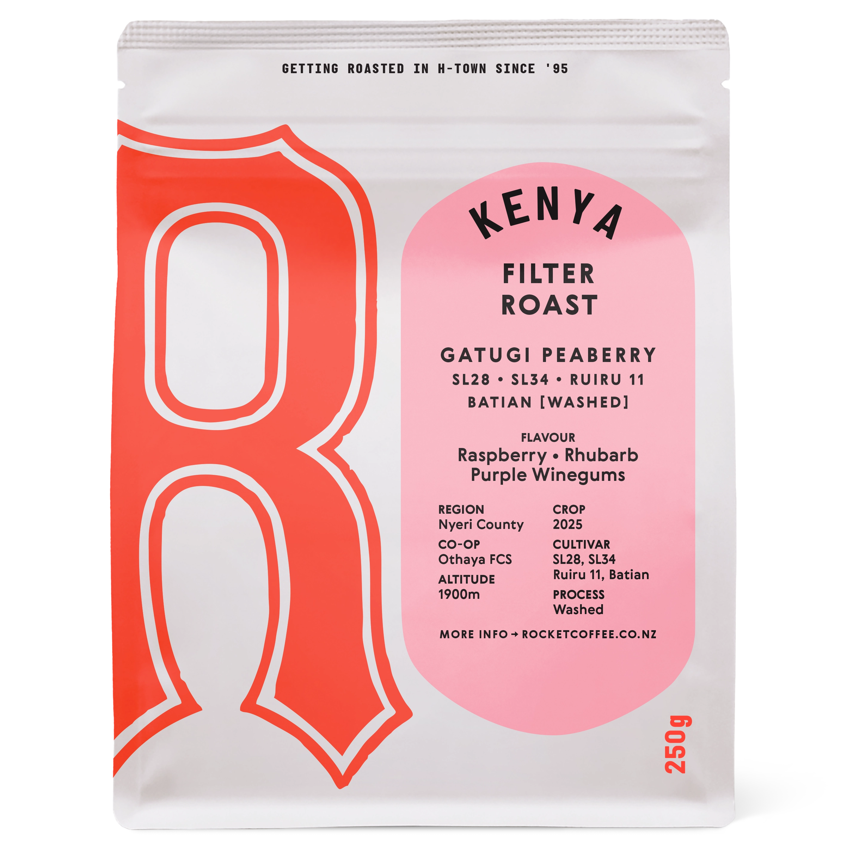 Gatugi Peaberry - SL28 - SL34 - Ruiru 11 - Batian [washed] filter roast