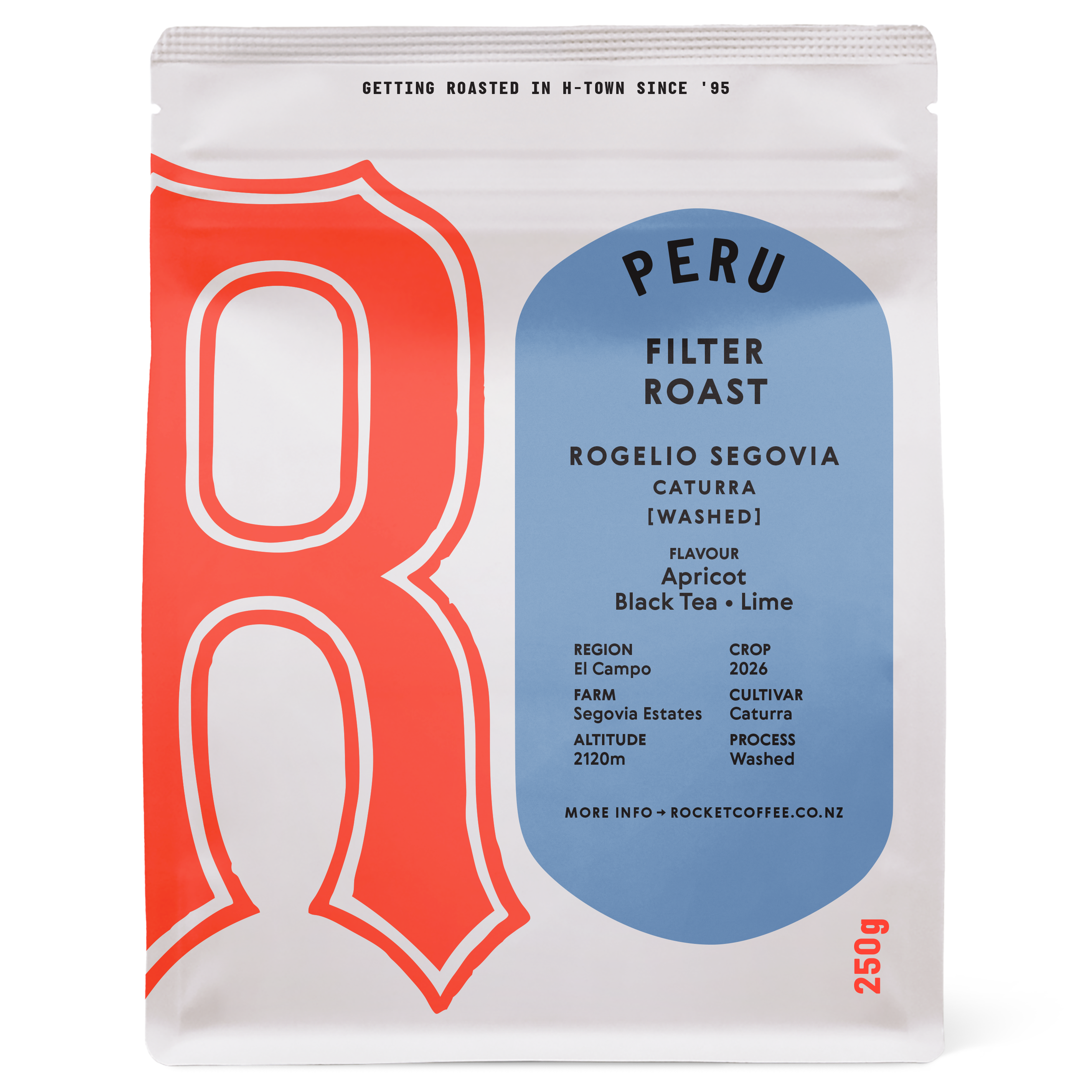 Rogelio Segovia - Caturra [washed] filter roast