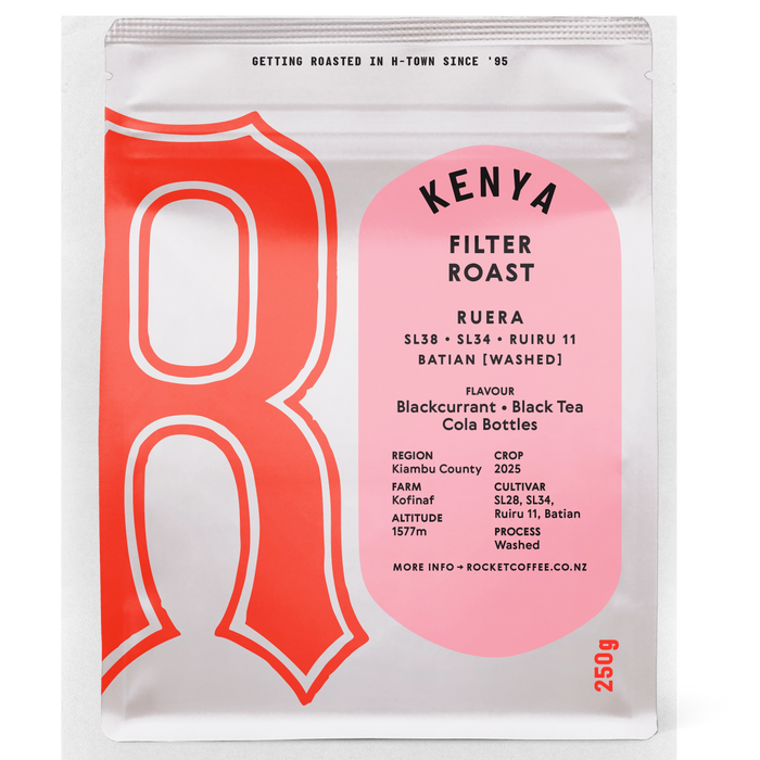 Ruera - SL28 - SL34 - Ruiru 11 - Batian  [washed] filter roast