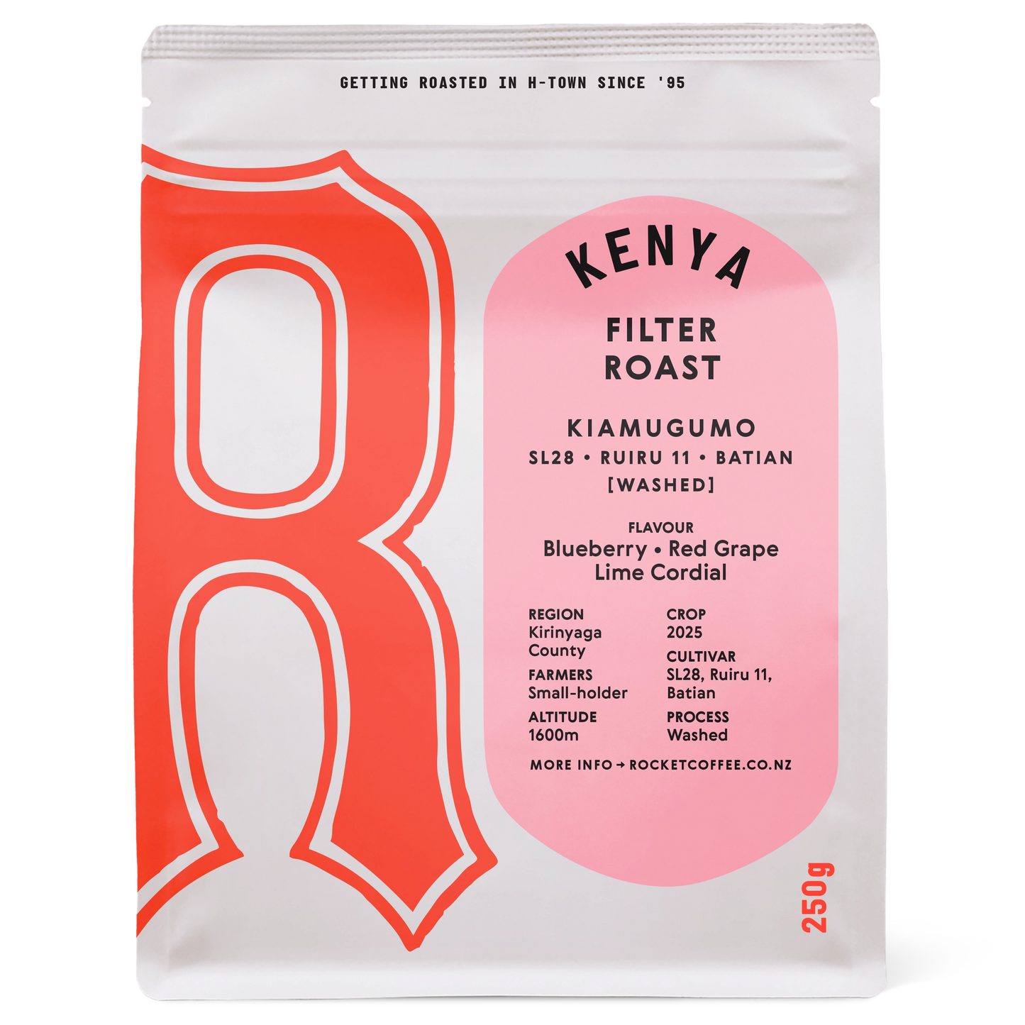 KIAMUGUMO - SL28 - Ruiru 11 - Batian [washed] filter roast