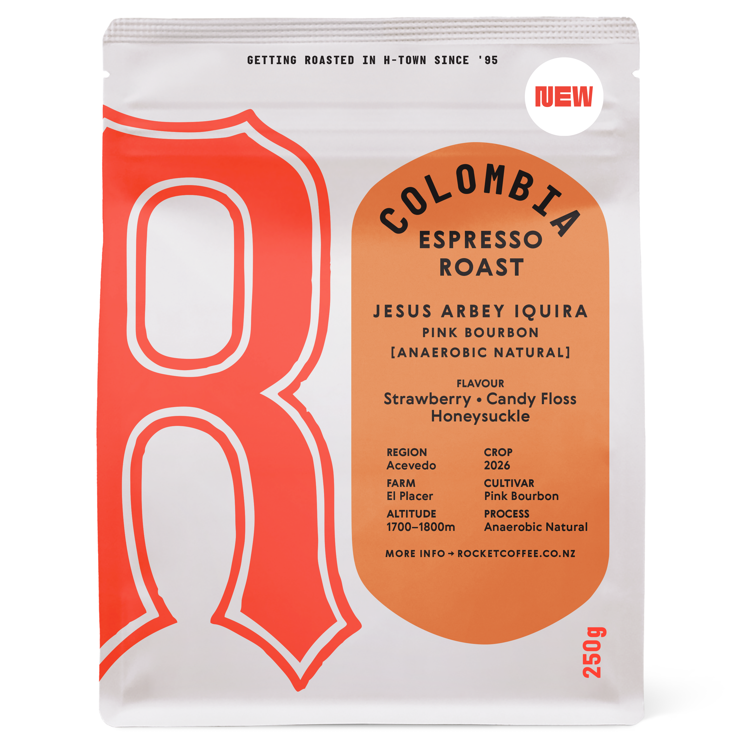 Jesus Arbey Iquira - Pink Bourbon [anaerobic natural] espresso