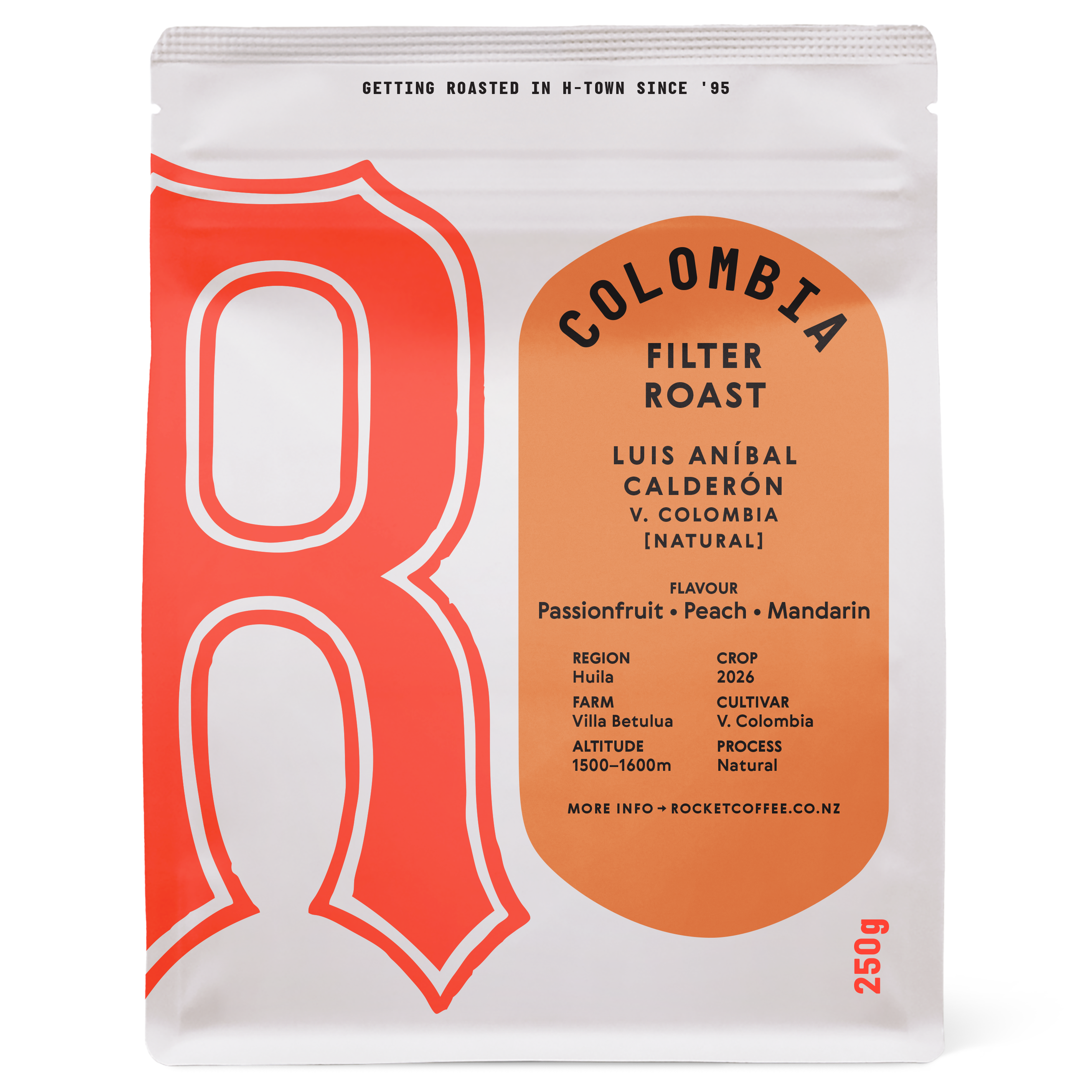 Luis Aníbal Calderón - V. Colombia [natural] filter roast