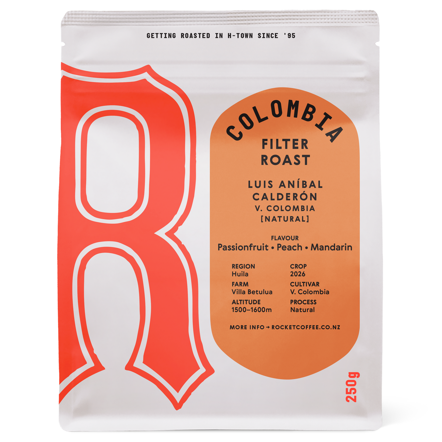 Luis Aníbal Calderón - V. Colombia [natural] filter roast