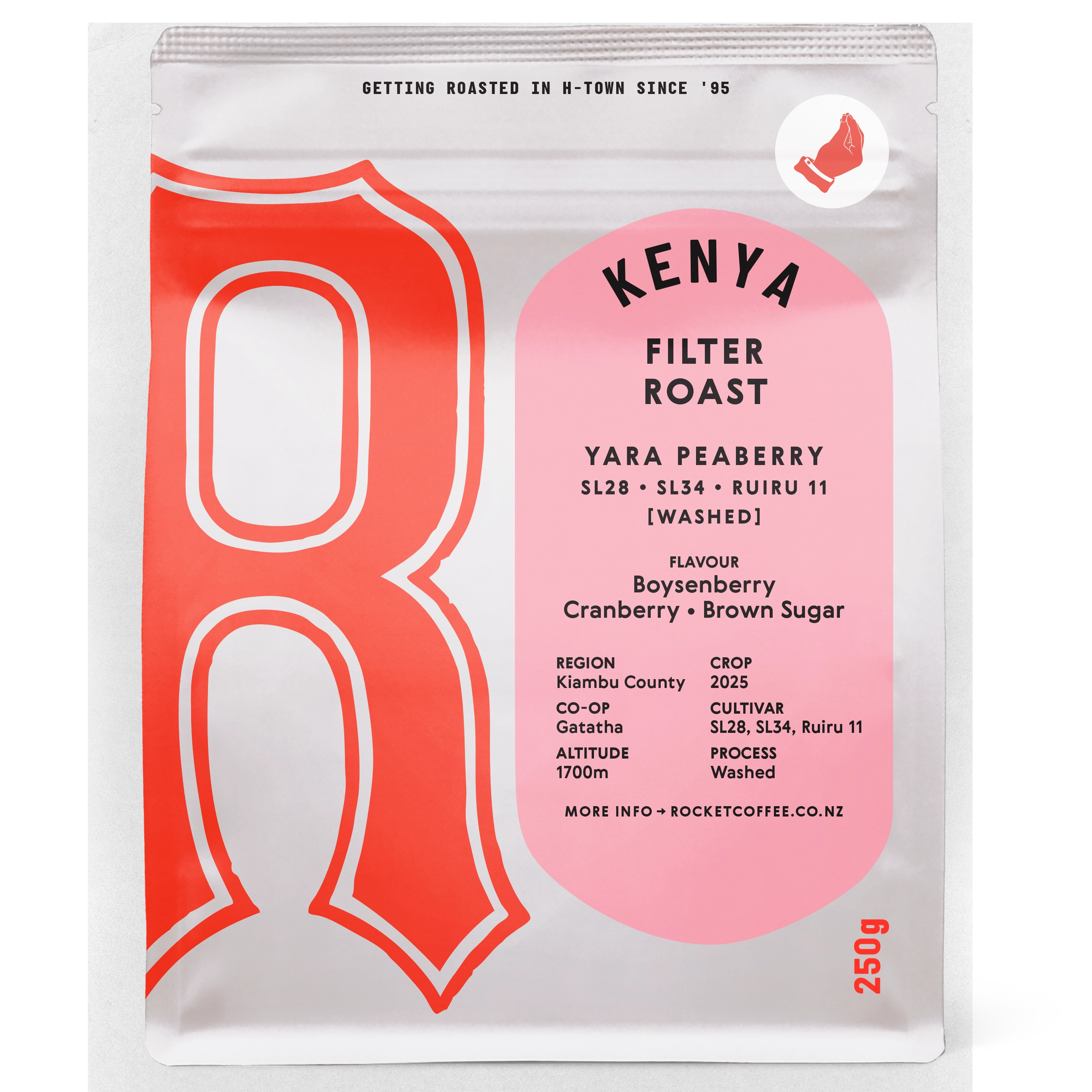 Yara Peaberry - SL28 - SL34 - Ruiru 11 [washed] filter roast