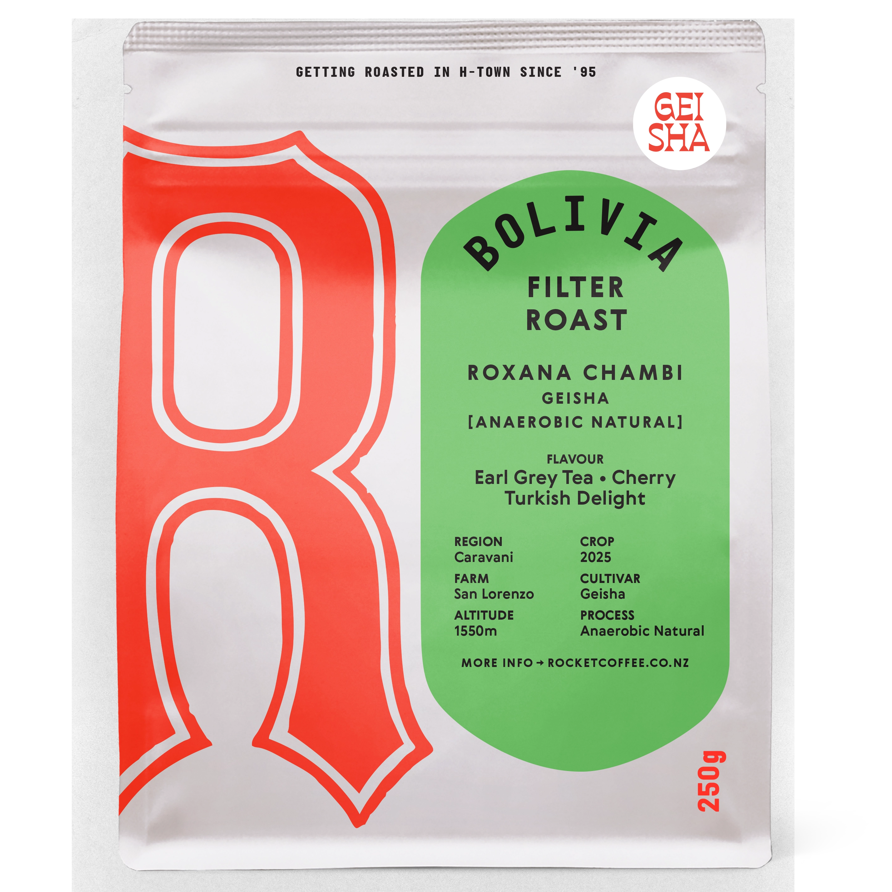 Roxana Chambi - Geisha [natural anaerobic] filter roast