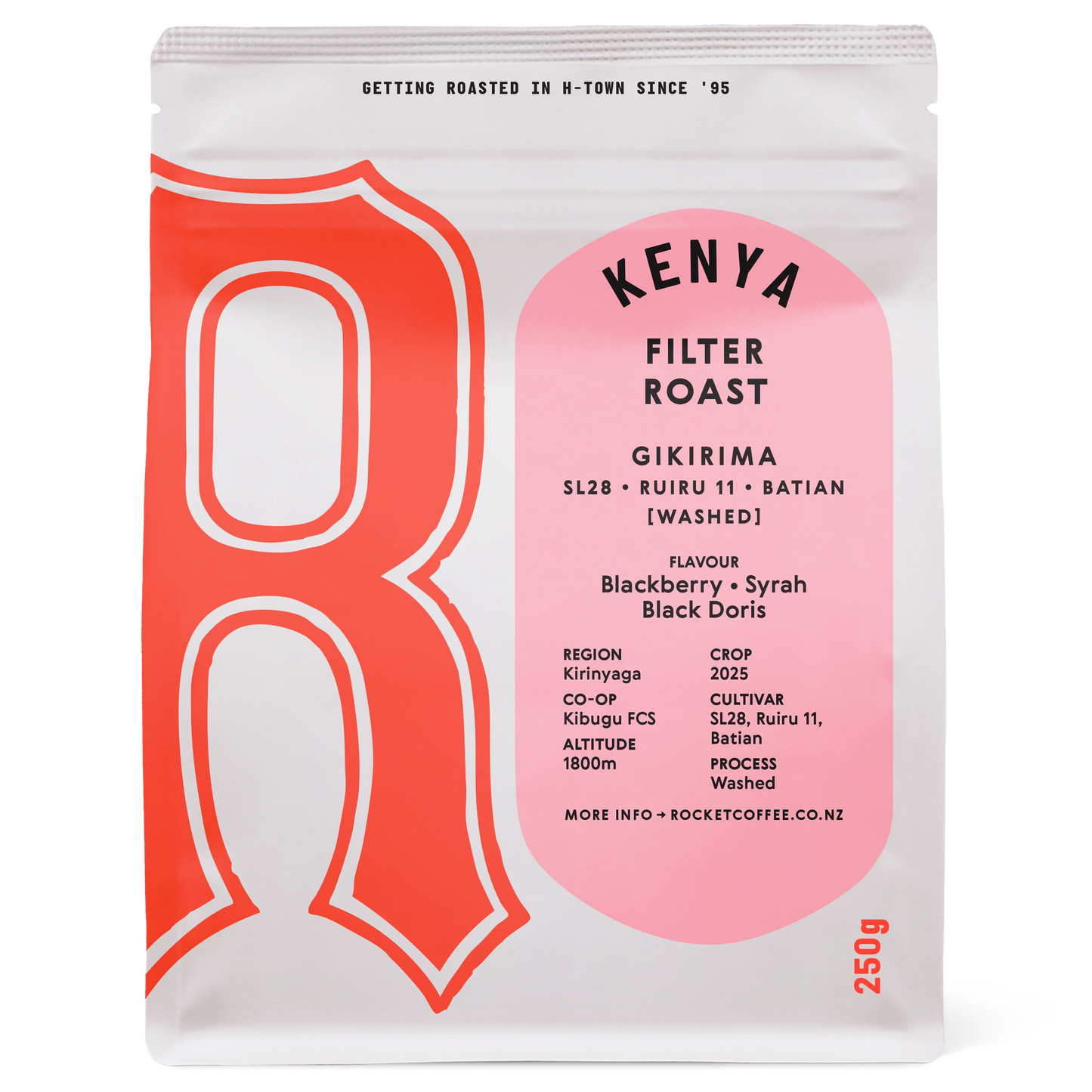 Gikirima - SL28 - Ruiru 11 - Batian [washed] filter roast