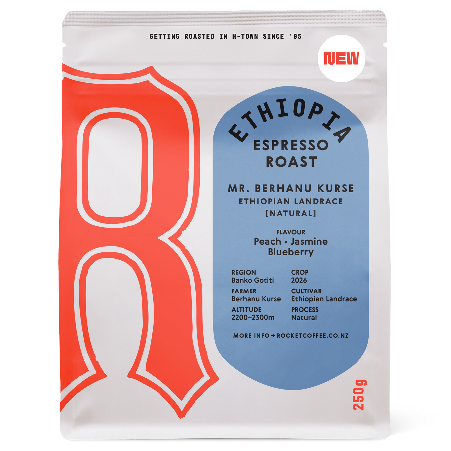 Mr. Berhanu Kurse - Ethiopia Landrace [natural] espresso