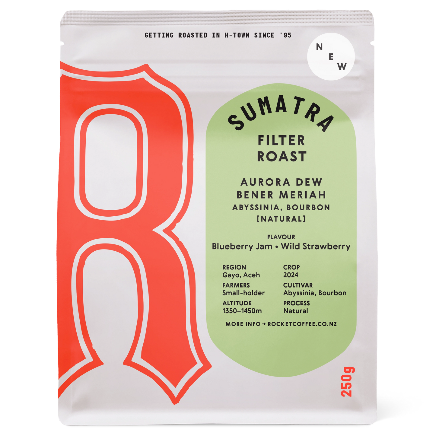 Aurora Dew Bener Meriah - Abyssinia, Bourbon [natural] filter roast