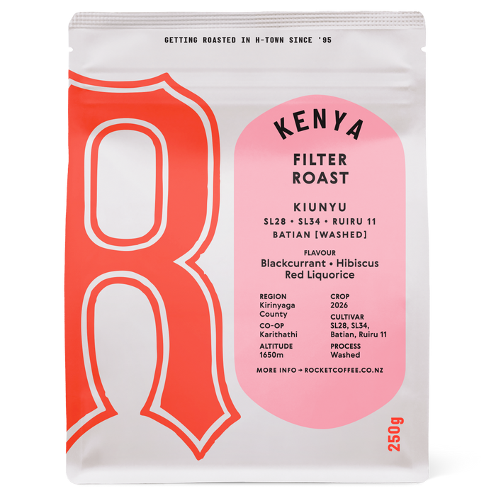Kiunyu  - SL28 - SL34 - Ruiru 11 - Batian [washed] filter roast