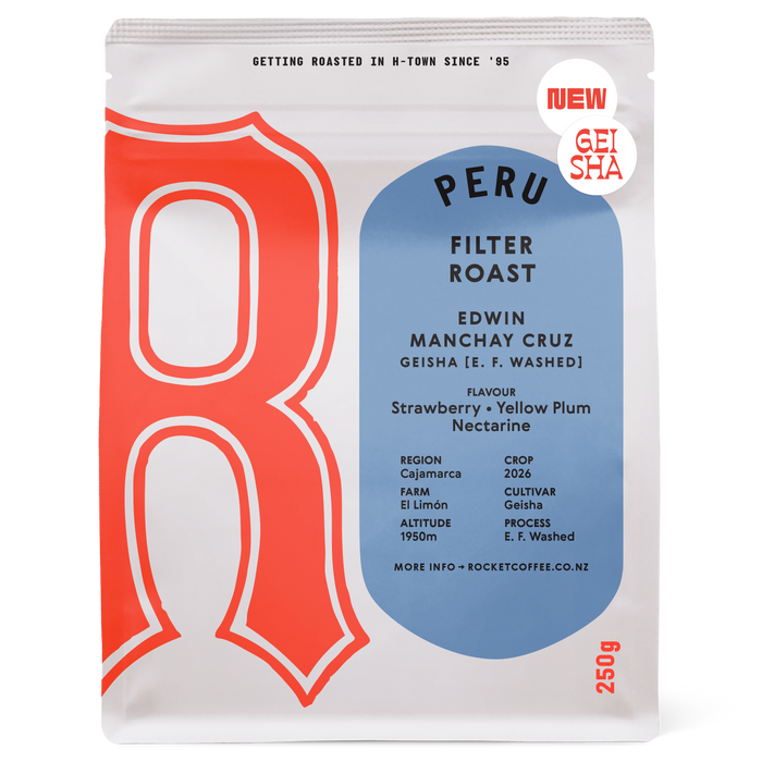 Edwin Manchay Cruz- Geisha [E. F. washed] filter roast
