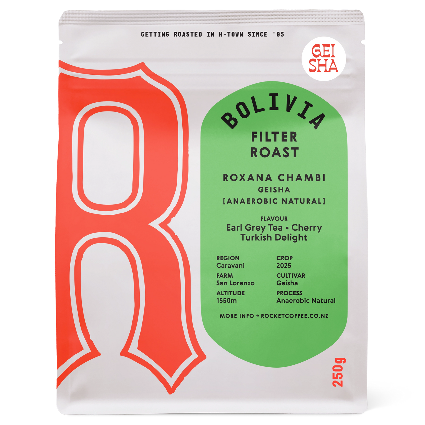 Roxana Chambi - Geisha [natural anaerobic] filter roast