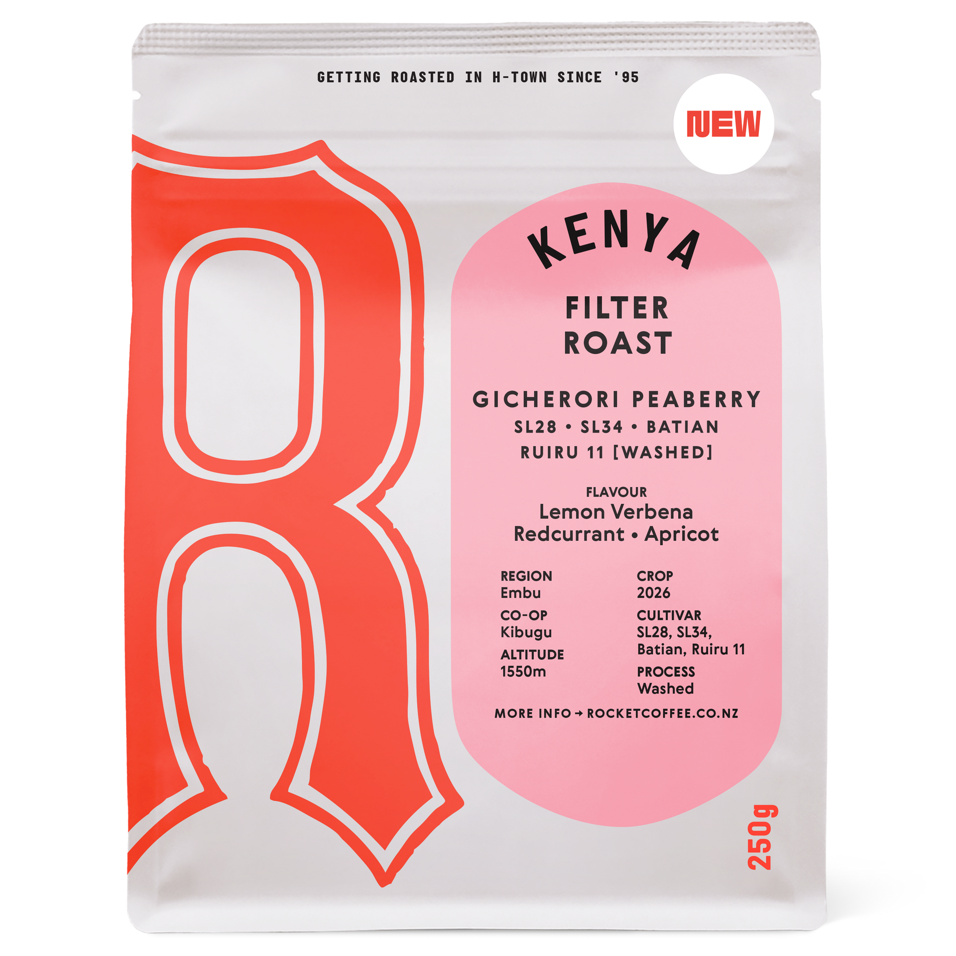 Photo of Gicherori Peaberry - SL28 - SL34 - Ruiru 11 - Batian [washed] filter roast