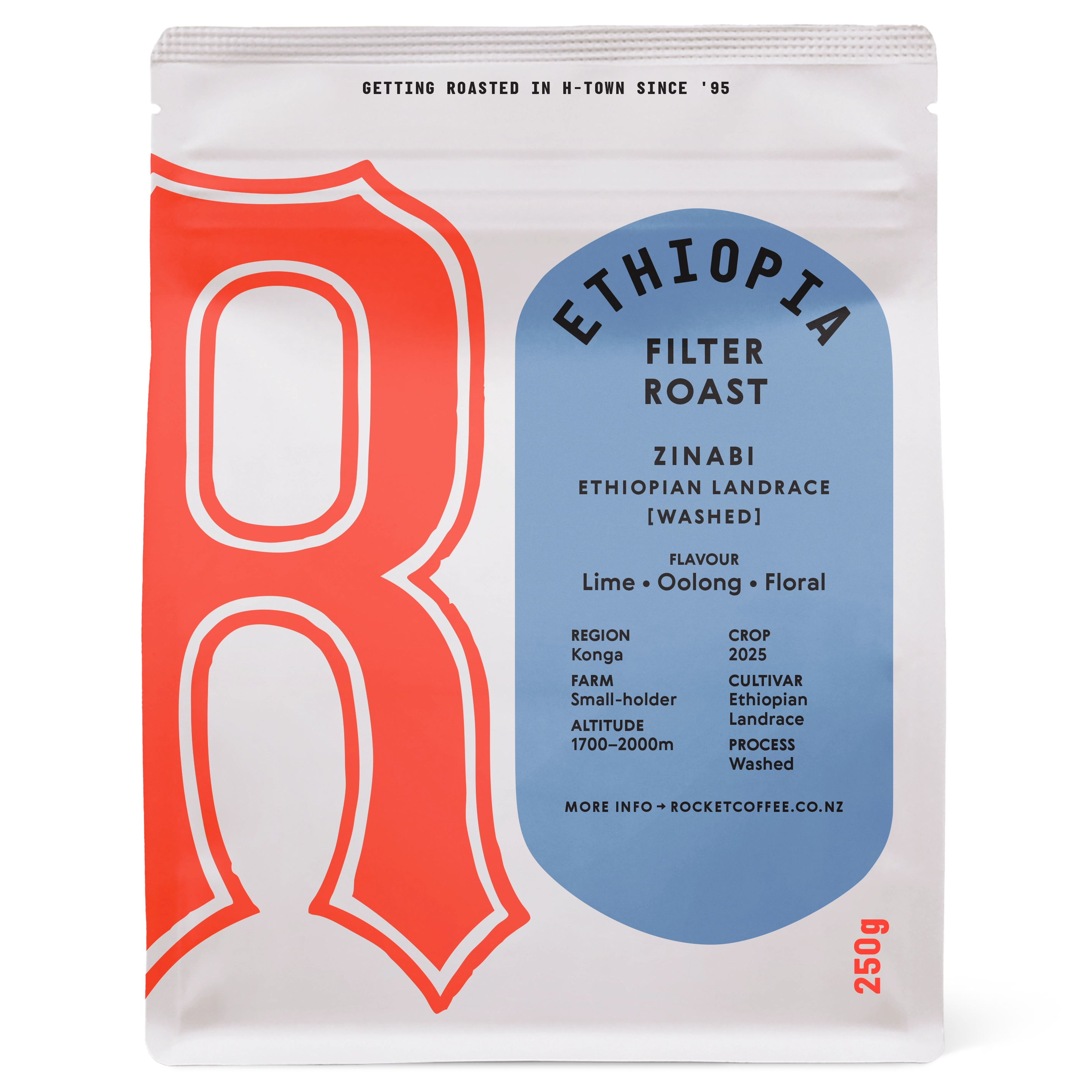 Zinabi - Ethiopian Landrace [washed] filter roast