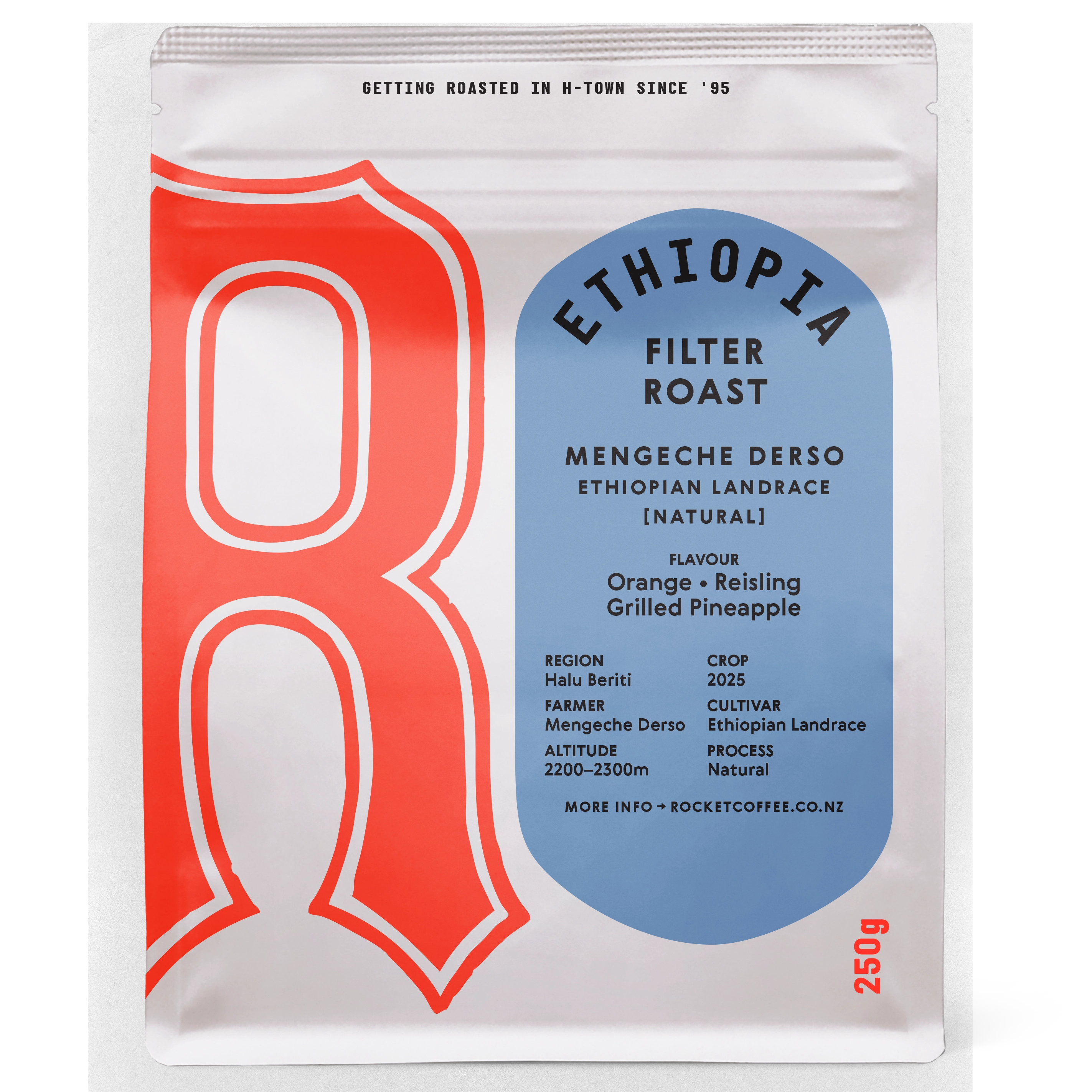 Mengeche Derso - Ethiopian Landrace  [Natural] Filter Roast