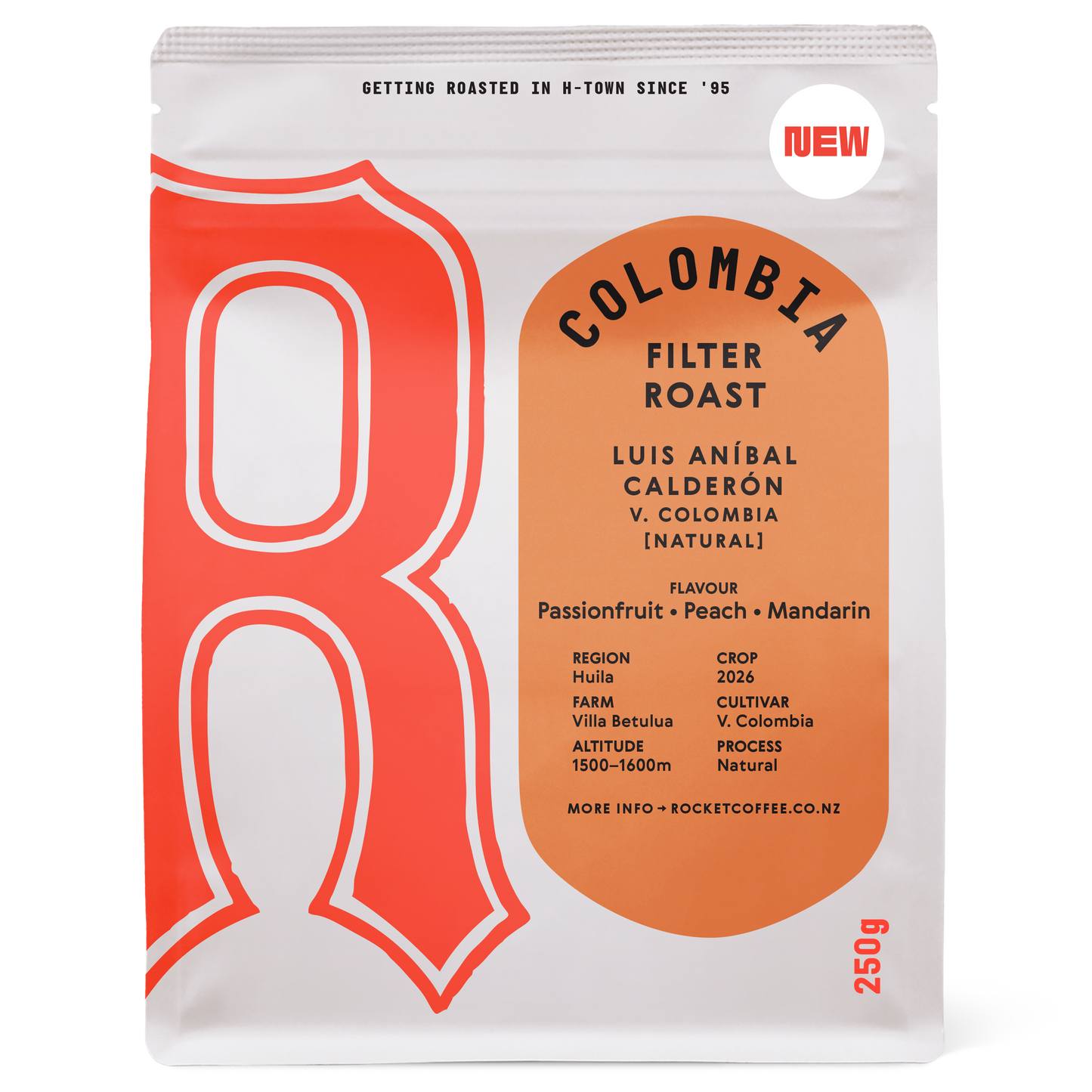 Luis Aníbal Calderón - V. Colombia [natural] filter roast