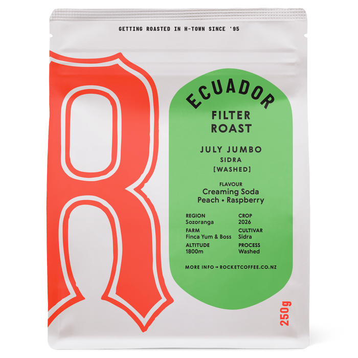 July Jumbo - Sidra [washed double fermented] filter roast