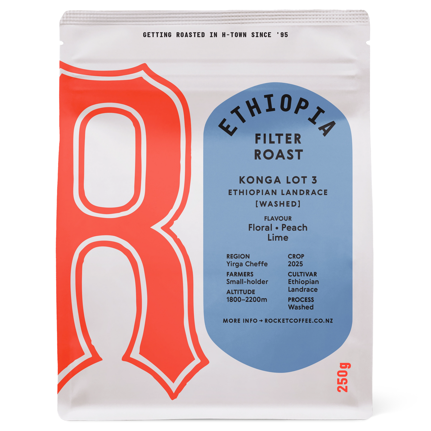 Konga Lot 3 - Ethiopian Landrace  [washed] Filter Roast