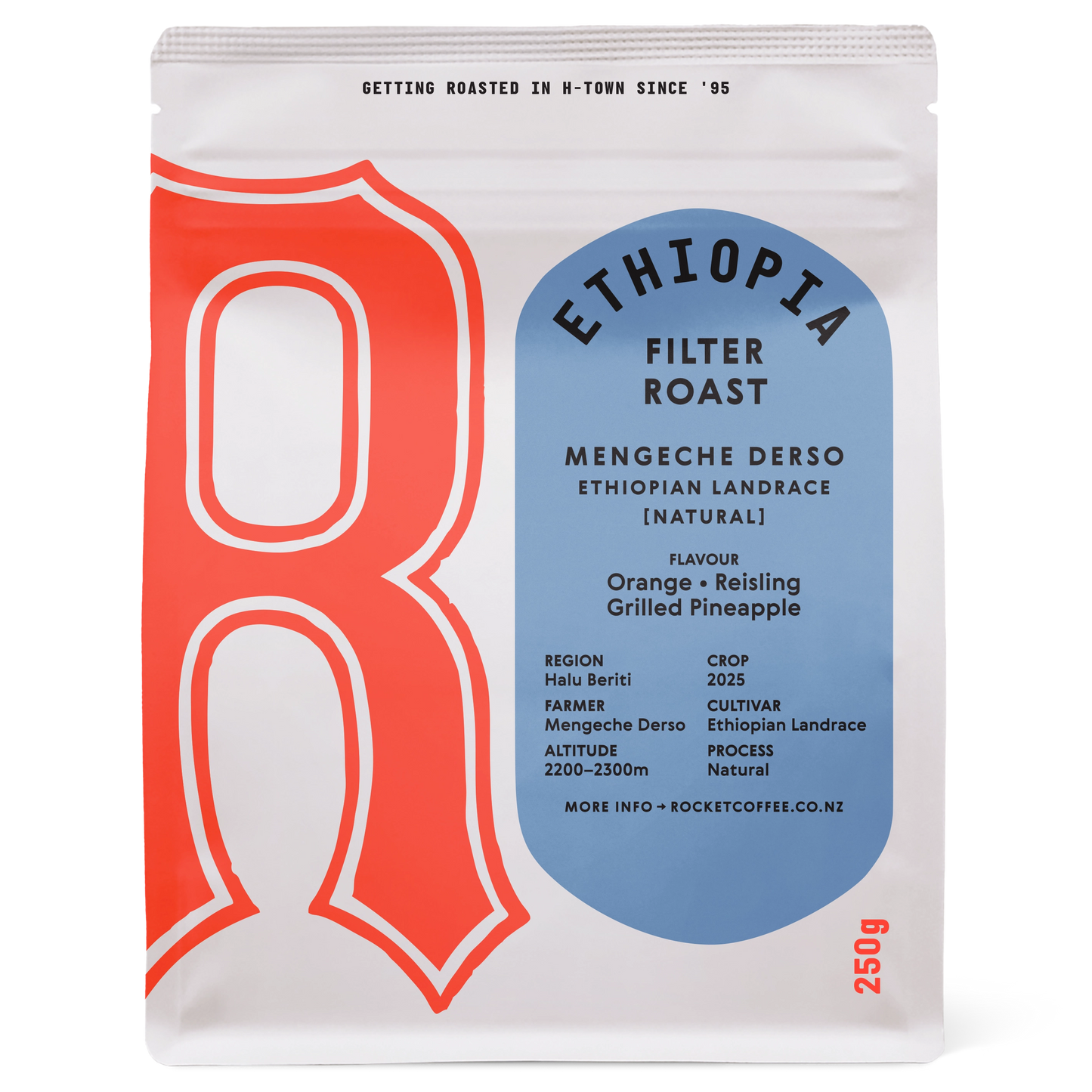 Mr. Mengeche Derso - Ethiopian Landrace  [Natural] Filter Roast
